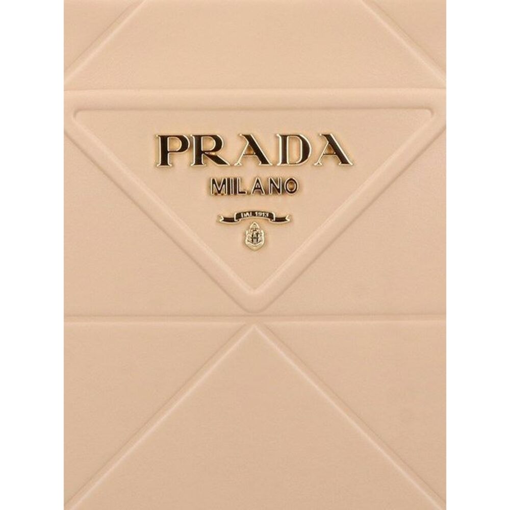 PRADA LOGO MIDI HANDBAG - Picture 4 of 5